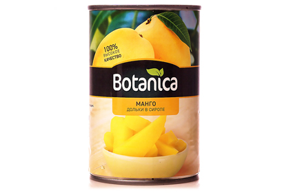 Манго дольки 425 мл, Botanica, Таиланд Манго дольки 425 мл, Botanica, Таиланд