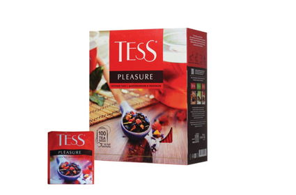 Чай черный Tess Плэжа пакетик (100 шт) 150г, Россия Чай черный Tess Плэжа пакетик (100 шт) 150г, Россия