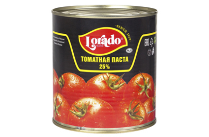 Томатная паста 25% Лорадо 770г, Россия Томатная паста 25% Лорадо 770г, Россия