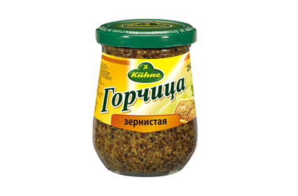 Горчица зернистая Ротиссер Kuhne 250г, Германия Горчица зернистая Ротиссер Kuhne 250г, Германия