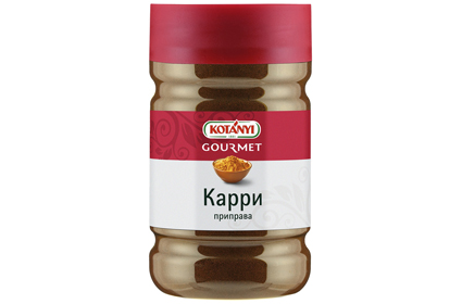 Приправа Карри порошок Kotanyi ~580г (1200 мл), Австрия Приправа Карри порошок Kotanyi ~580г (1200 мл), Австрия
