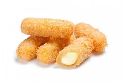 Палочки сырные Моцарелла в панировке (~23г) 1кг Фрост-А зам., Россия Палочки сырные Моцарелла в панировке (~23г) 1кг Фрост-А зам., Россия