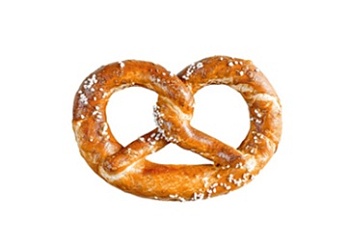 Брецель с солью (90г х 45 шт) зам., Россия