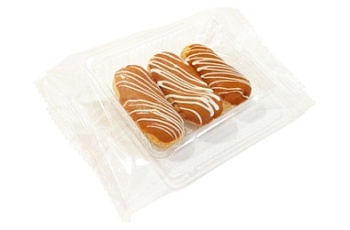 Изображение товара Эклеры-мини вареная сгущенка (16г х 3 шт х 17 уп) 816г Кондитерские традиции зам., Россия