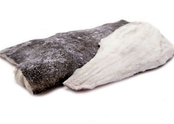 Филе палтуса на коже 400- 600г 10 кг зам., Россия