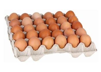 Яйцо куриное 1 категории мытое 90 шт Нерехтское
