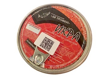 Икра кеты зернистая 200г зам., Россия