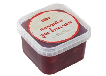 Начинка термостабильная Клубника ф/ч 60 % Ратибор 1кг, Россия