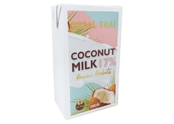 Молоко кокосовое 75% (жирн. 17%) Regal Thai 1л, Таиланд