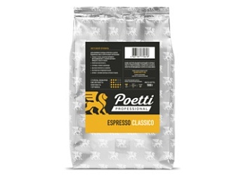 Кофе зерновой Poetti Classico 1кг, Россия