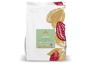 Шоколад молочный (кувертюр) 33% Chiara ICAM, 4кг, Италия