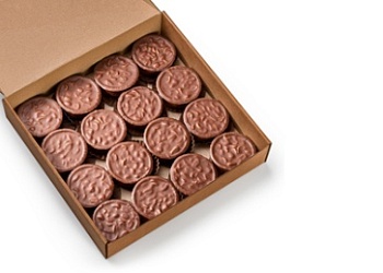 Тарталетка-мини Сникерс (70г х 16 шт) 1,12кг Десертные истории зам., Россия