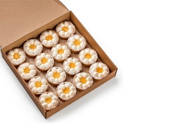 Тарталетка-мини Лимонная (65г х 16 шт) 1,04кг Десертные истории зам., Россия