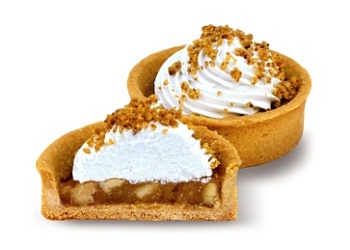 Тарталетка с Грушей и сыром с голубой плесенью (100г х 9 шт) 900г Десертные истории зам., Россия