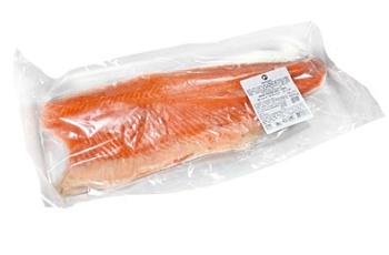 Изображение товара Филе форели на коже 1/2 тушки ТРИМ В 1,0-1,6 кг зам., Беларусь