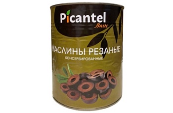 Изображение товара Маслины резаные  2,85 кг PICANTEL BASIC, Египет