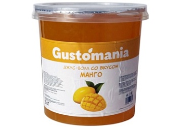Джус - боллы Манго 3кг Gustomania, Китай
