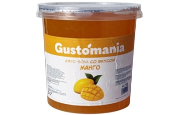 Изображение товара Джус - боллы Манго 3кг Gustomania, Китай