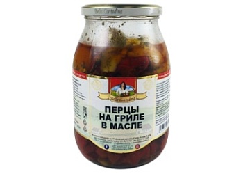 Перцы на гриле в масле 950г Bella Contadina, Италия