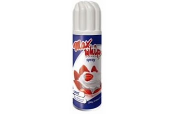 Изображение товара Сливки взбитые растительные 25% Max Whip 250г, Бельгия