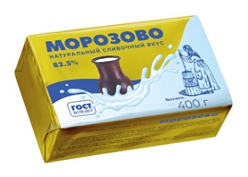 Спред растительно-сливочный 82,5% (40% молочного жира) Морозово 400г