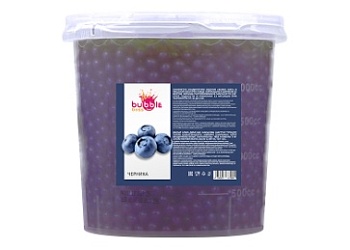 Джус-боллы Черника 1,1кг BUBBLE BOSS, Россия