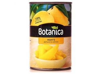 Манго дольки 425 мл, Botanica, Таиланд