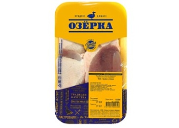 Утка, Филе грудки на коже Озерка Халяль зам., Россия