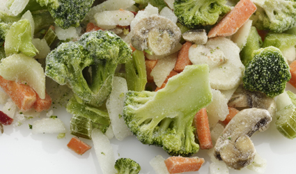 Овощи, грибы замороженные