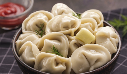 Пельмени, вареники