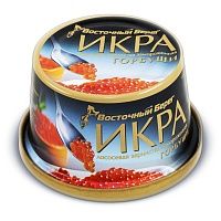 Икра лососёвая замороженная (горбуши), Восточный берег, 125г