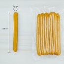 Сосиски для хот-дога свиные вареные 100г (240 мм/ d 24 мм) Кнаквурст, 5кг (1кг х 5 уп), зам.