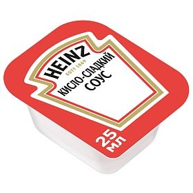 Дип-пот Соус Кисло-сладкий Heinz (25мл х 125 шт) 3,6кг