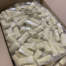 Пюре картофельное, бочонки ~ 50г, 10кг (2,5кг х 4 шт) зам., Бельгия