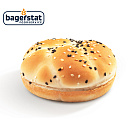 Булочка для бургера с ч/б кунжутом Импринт 100 мм (63г х 48 шт) Bagerstat Foodservice зам., Россия