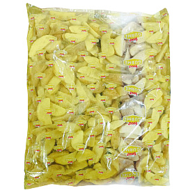 Картофельные дольки с кожурой Feast 15кг (2,5кг х 6 шт), Турция