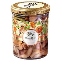Грибы Маслята маринованные 400г, Грибной дождь