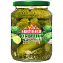Огурцы маринованные целые 6-9 см 680г, Разносольников