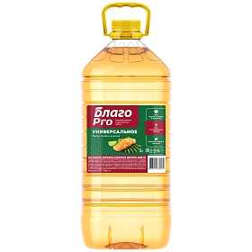 Масло подсолнечное Благо Pro Универсальное 5л