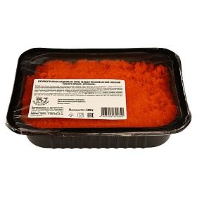Икра Масаго оранжевая Премиум 500г зам.