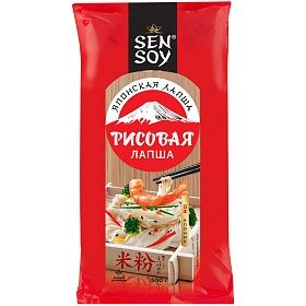 Вермишель рисовая (Rice vermicelli) Сэн Сой 500г, Китай