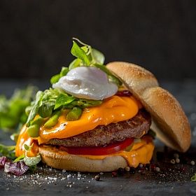 Котлеты из говядины 200 г зам. (13,5кг/ кор)