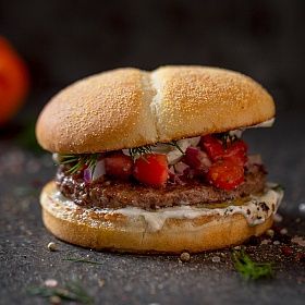 Котлеты из говядины 60г зам. (13,5кг/ кор)