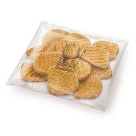 Котлеты куриные для бургера в панировке 60г, 15,36кг зам., Компас фудс