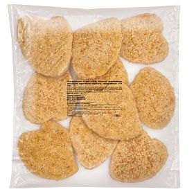 Котлеты куриные для бургера в панировке 100г, 16 кг, зам., Компас фудс