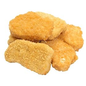 Наггетсы куриные в панировке (23-28 г) Вкусные, 12 кг, зам., Водный мир