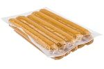 Сосиски для хот-дога свино-говяжьи с сыром вареные 75г (17 0мм/ d 24 мм) Марсельские, 750г зам. Сосиски для хот-дога свино-говяжьи с сыром вареные 75г (17 0мм/ d 24 мм) Марсельские, 750г зам.