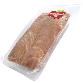 Ветчина вареная слайсы d 47мм 500г Мясницкий ряд зам.