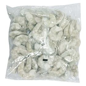 Креветки очищенные без хвоста и пищевода 26/30 - 1 кг, Эквадор