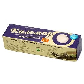 Кальмар командорский филе  1кг блок бортовая заморозка ОРФ